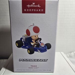 2024 HALLMARK KEEPSAKE‎ ORNAMENT TOAD MARIO KART